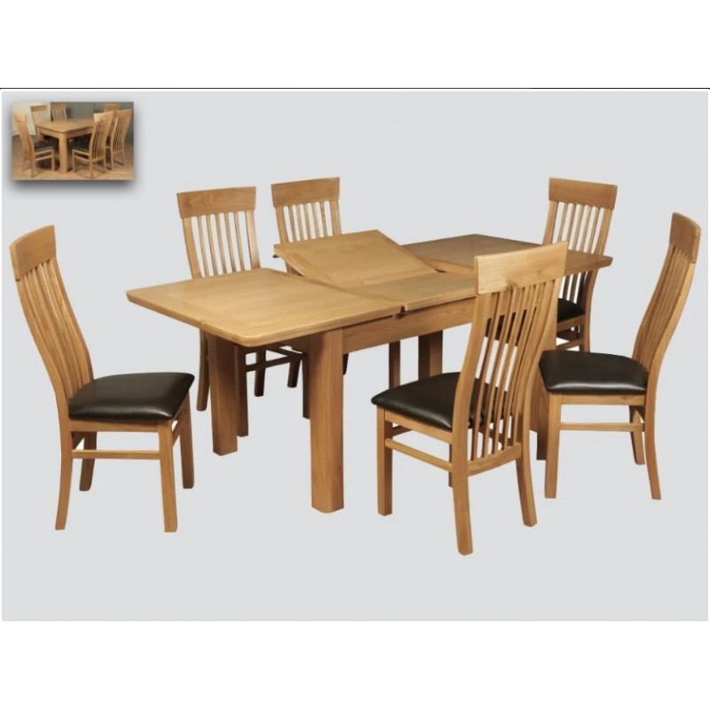 AM Treviso 4ft Dining Set